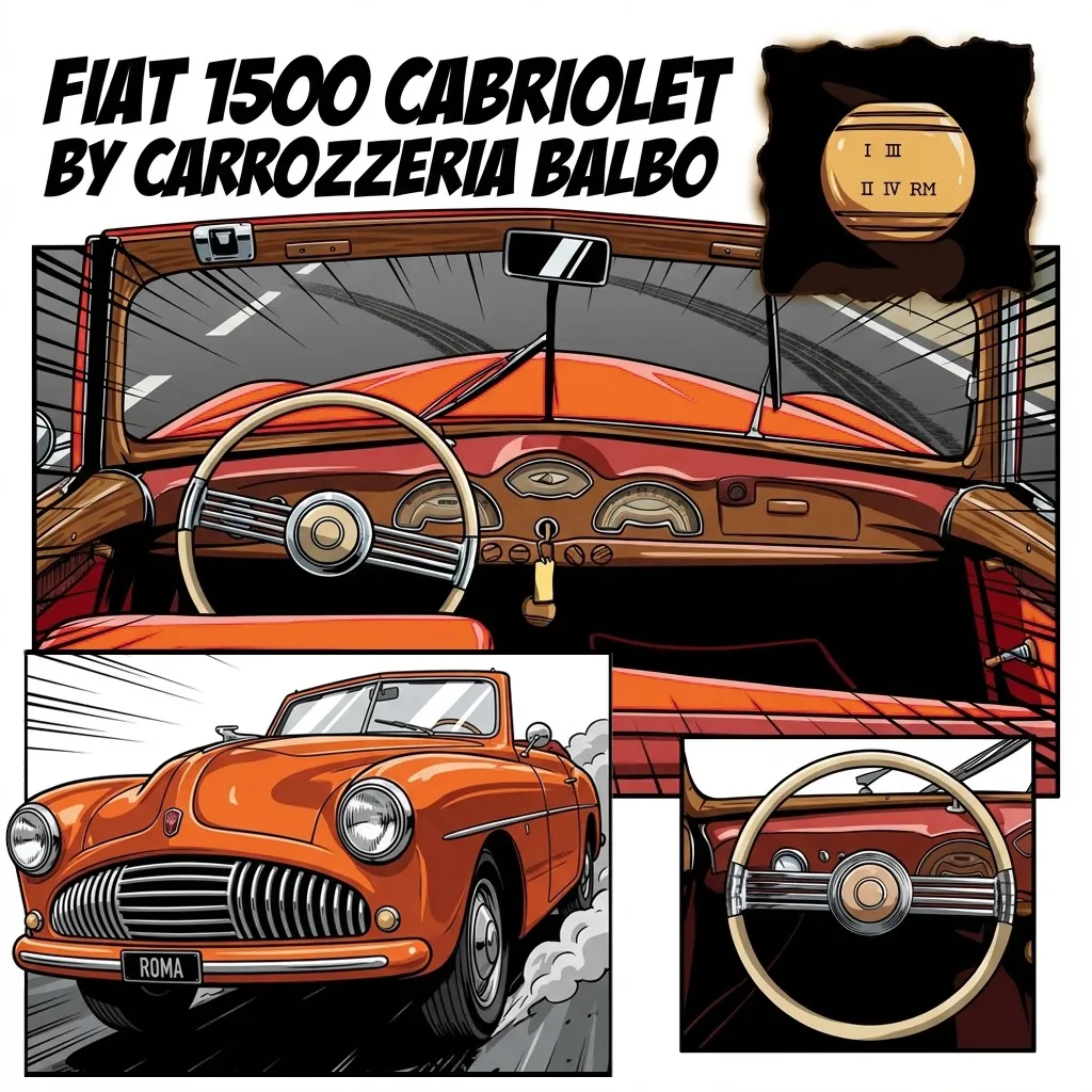 Fiat 1500 Cabriolet Balbo